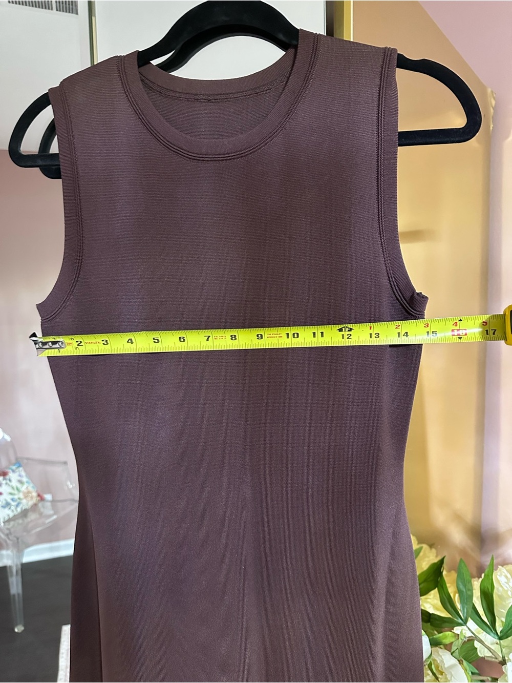 NWT 🤎 Commense Fringe Knit Dress - Picture 9 of 13